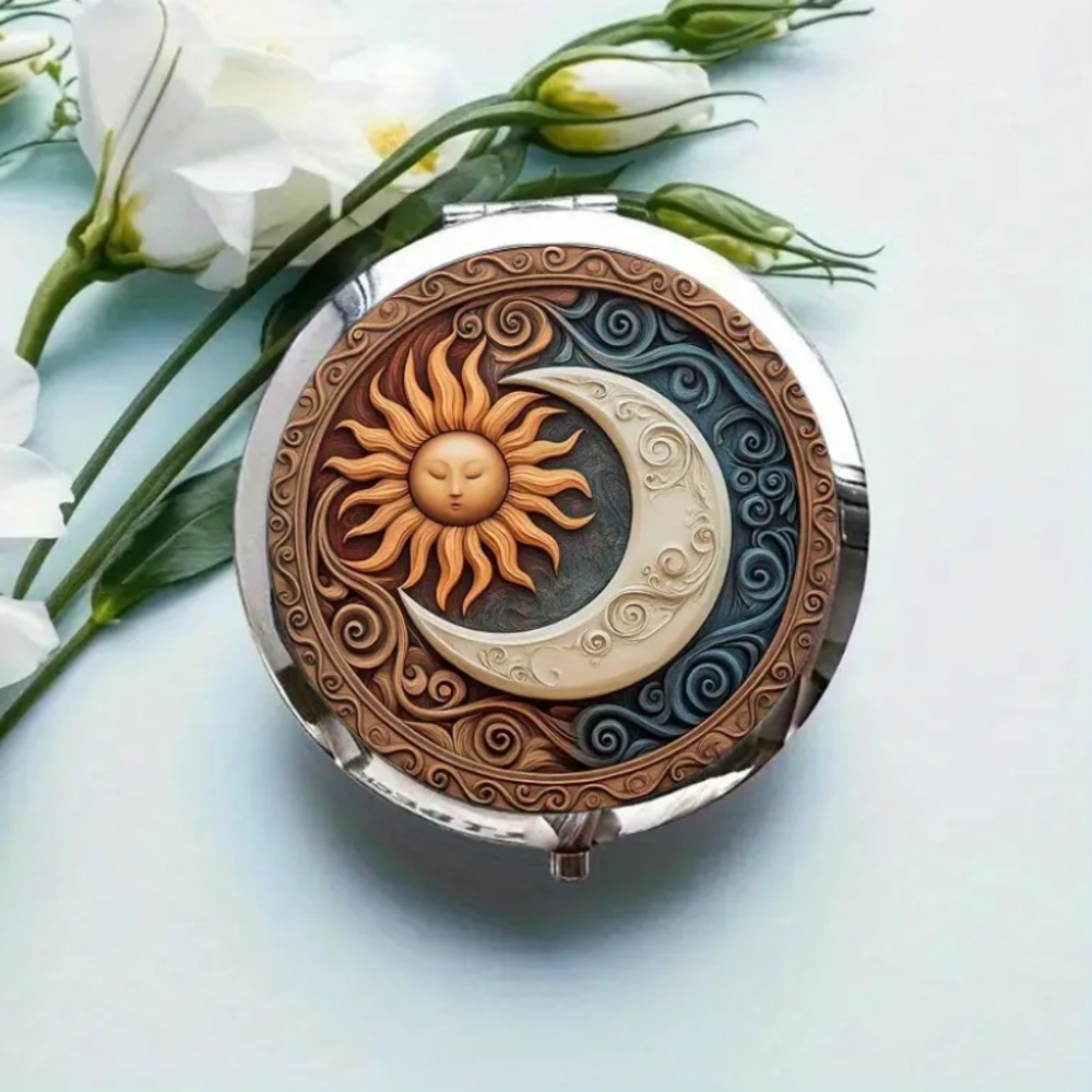 Sun ☀️ and Moon 🌙 Compact Mirror NWT - Picture 4 of 4